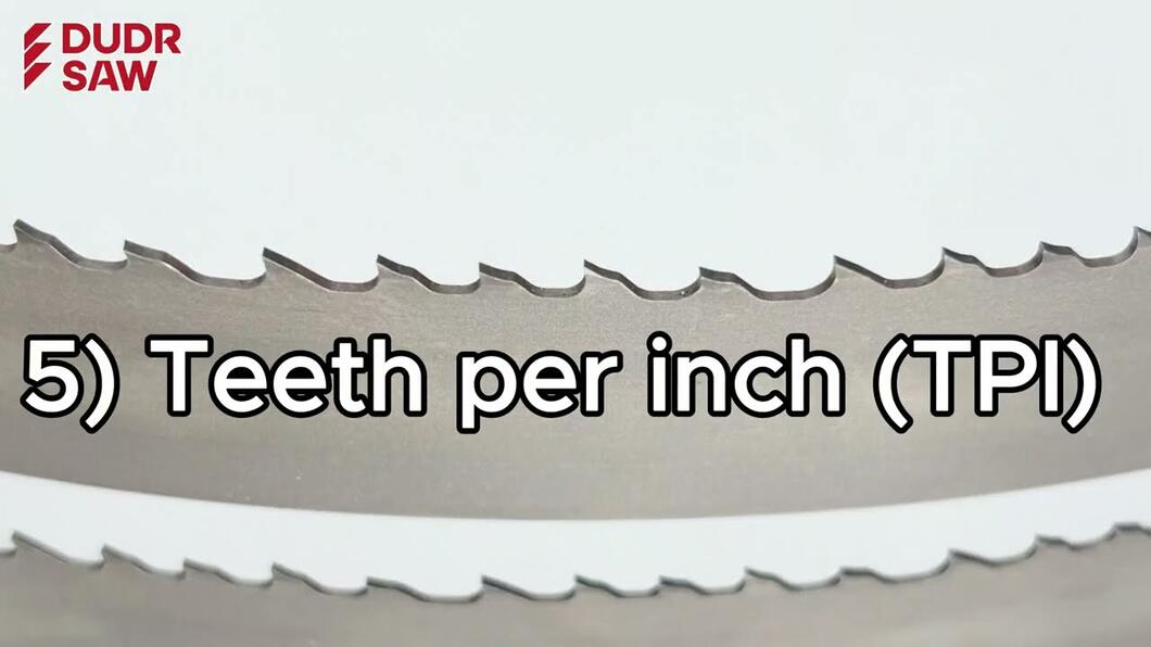 VIDEO: L'etichetta della lama per sega a nastro per metallo – cosa significano i dati riportati?