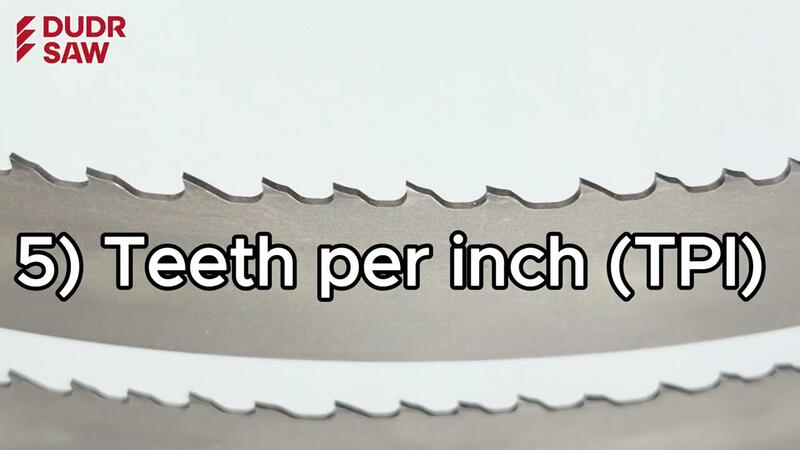 VIDEO: L'etichetta della lama per sega a nastro per metallo – cosa significano i dati riportati?