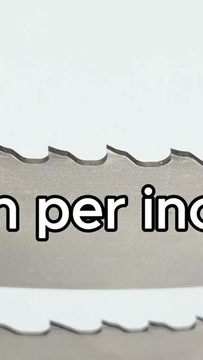 VIDEO: L'etichetta della lama per sega a nastro per metallo – cosa significano i dati riportati?